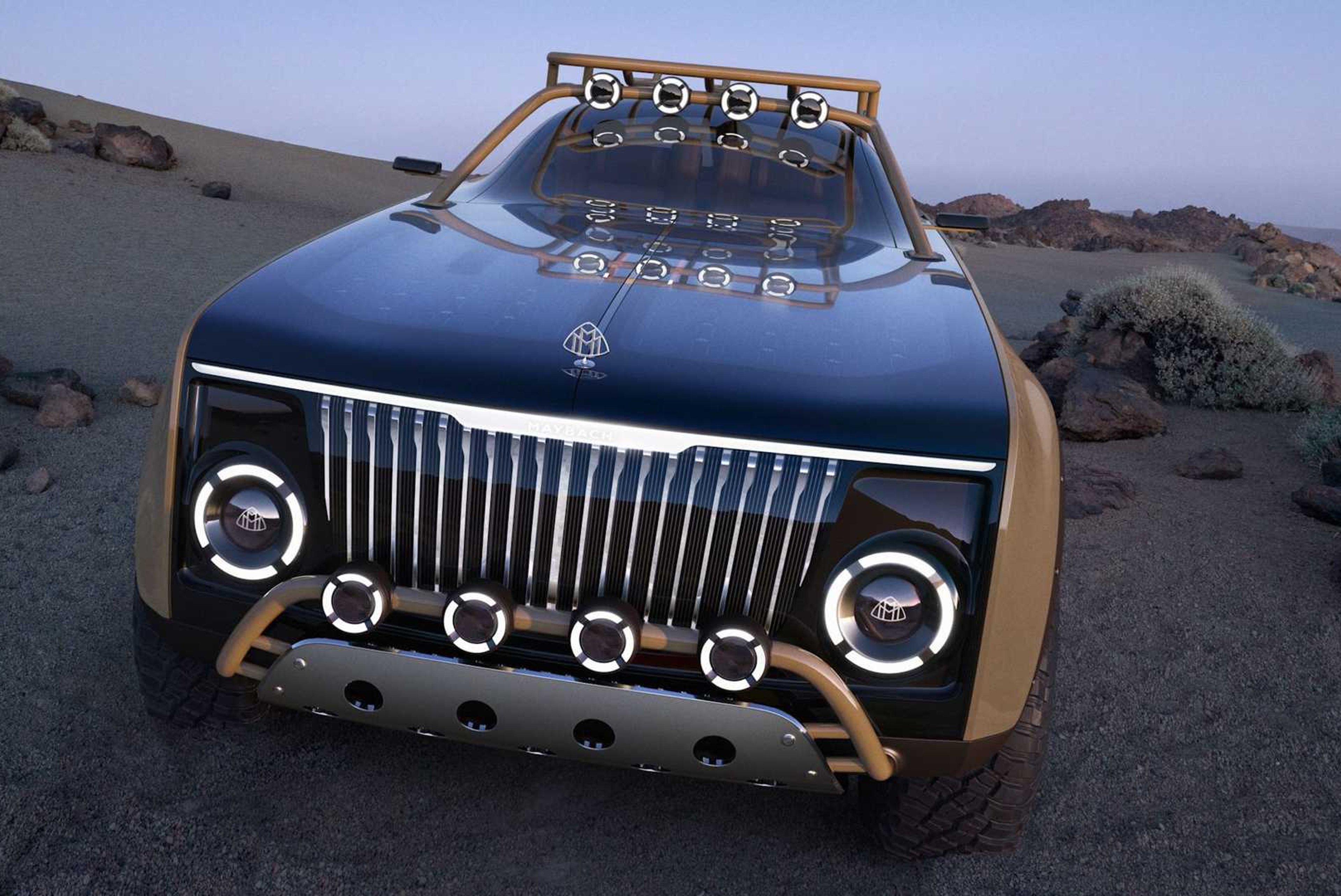 Solar-Powered and Six Metres Long Mercedes-Maybach off-roader