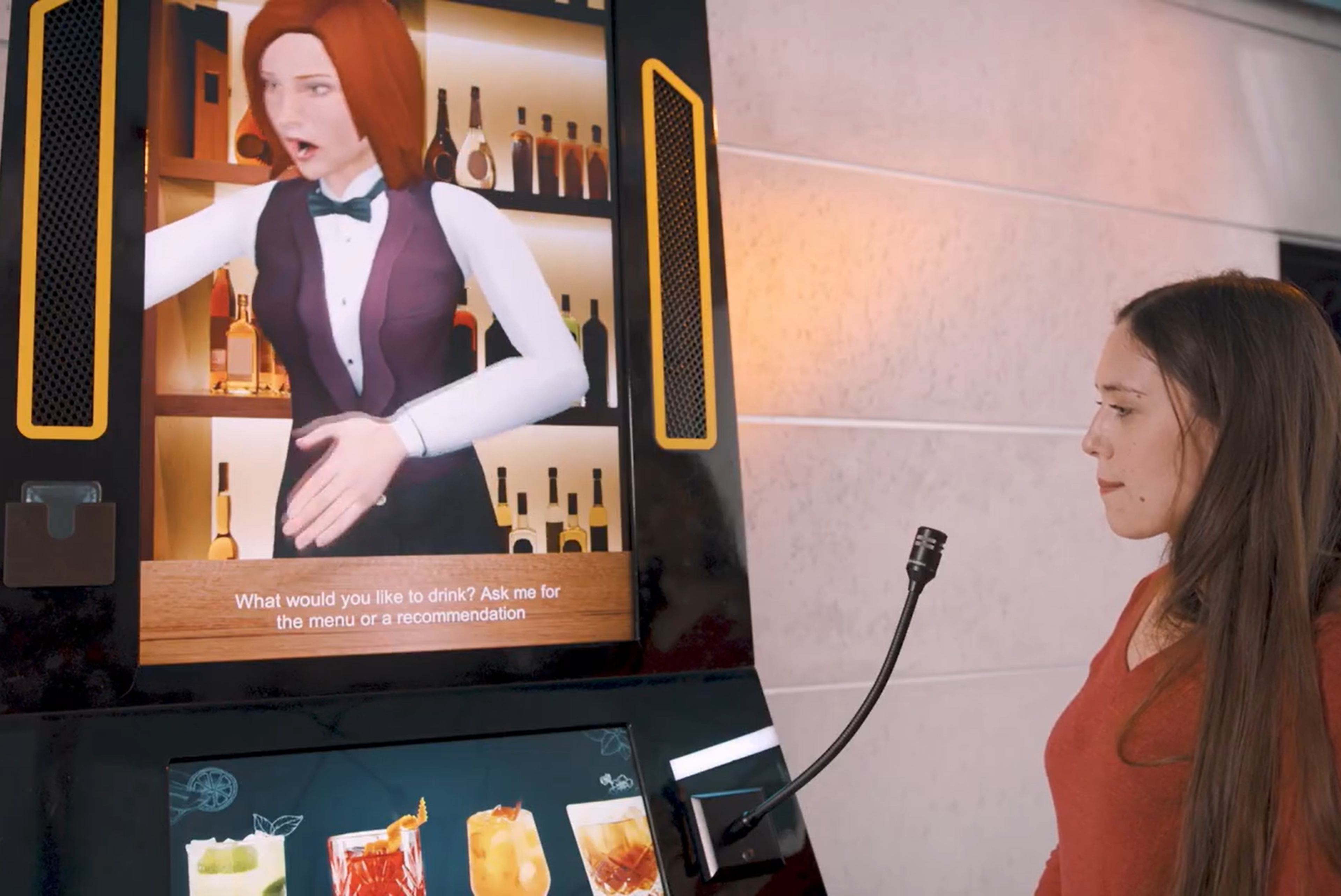 Israeli Robot Bartender Will Mix You a Drink and Tell a Joke