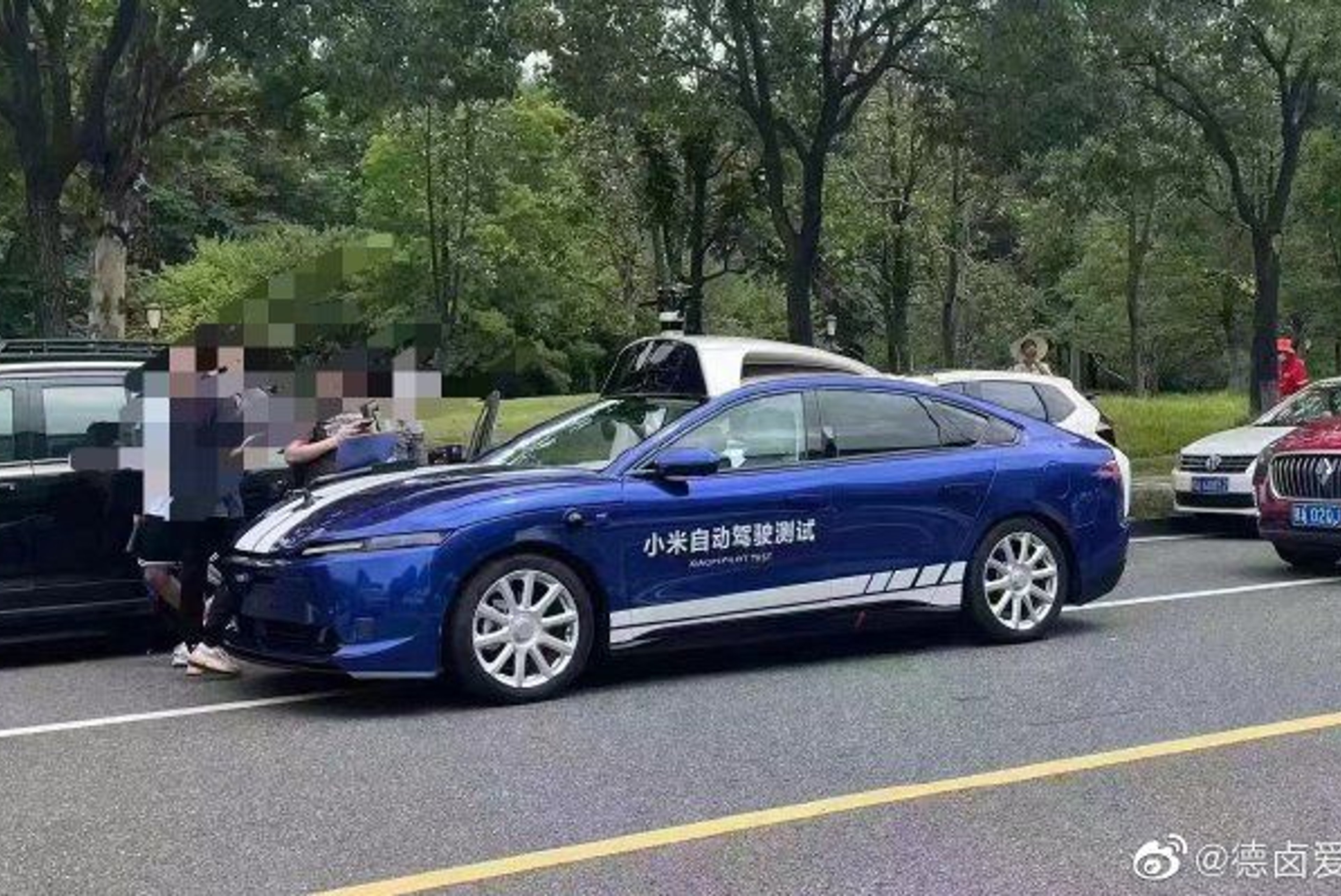 Xiaomi’s Self-Driving Test Car Spotted on the Street