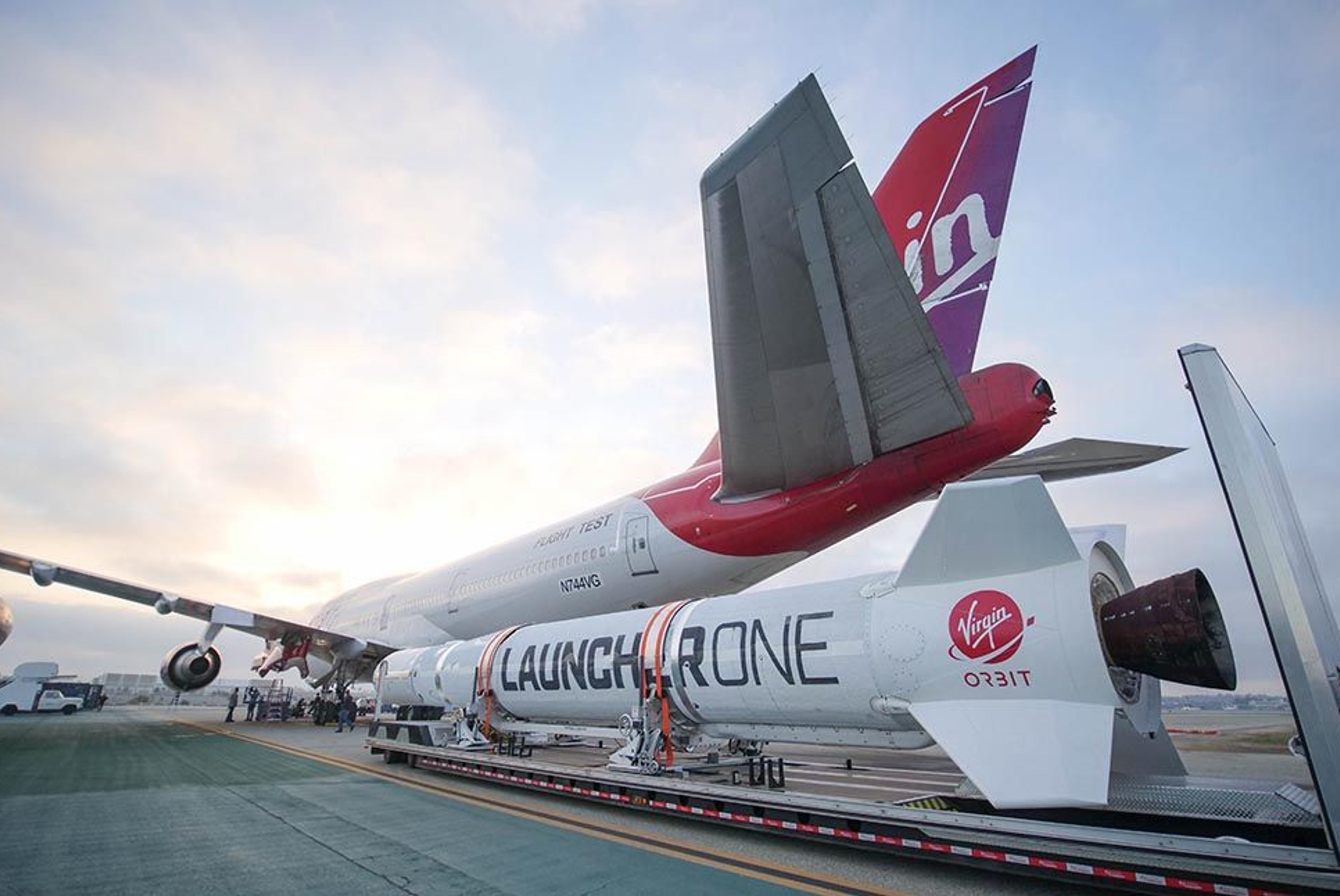 Virgin Orbit Launches Sattelites into Space