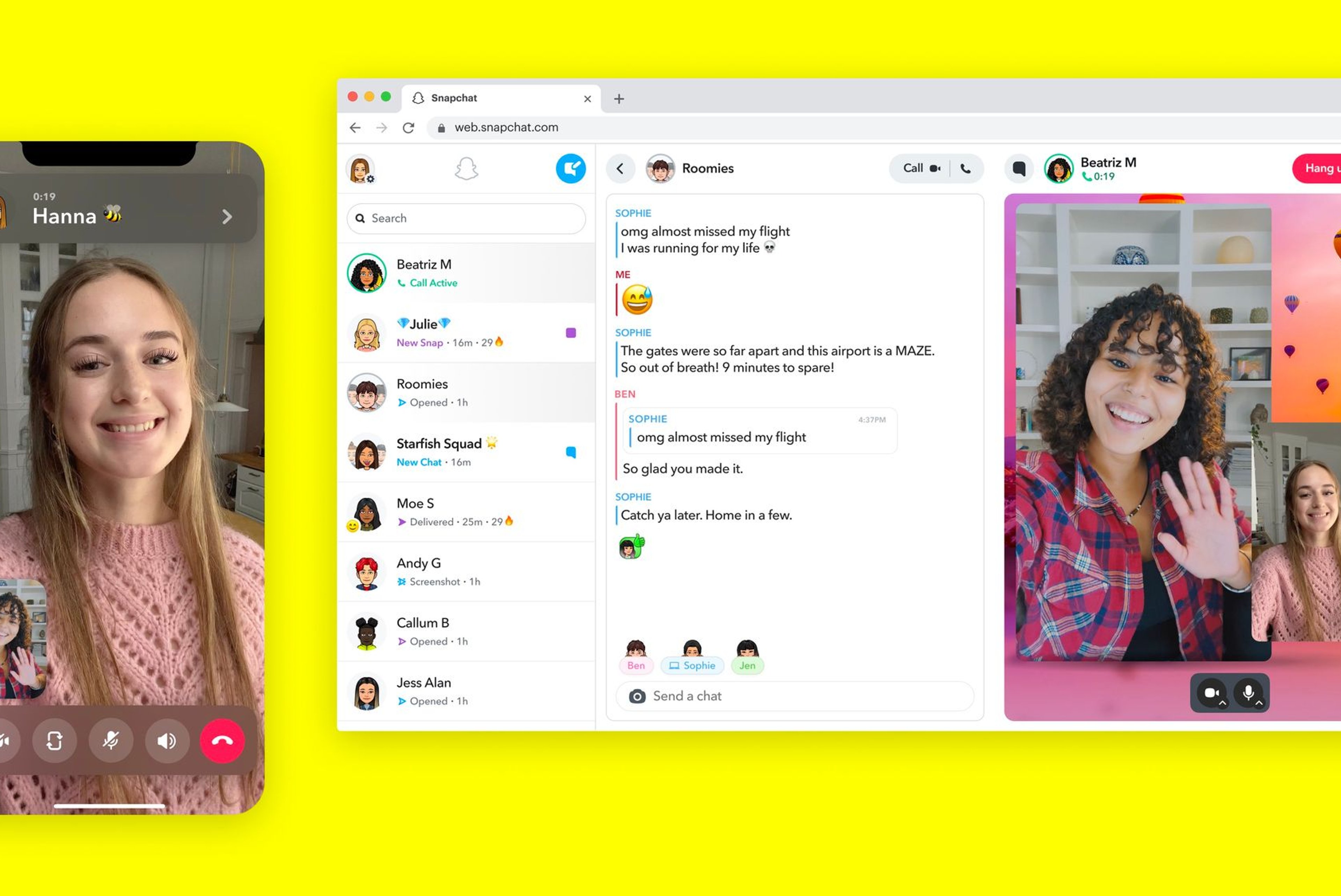 Snapchat for Web Is Available to All Users