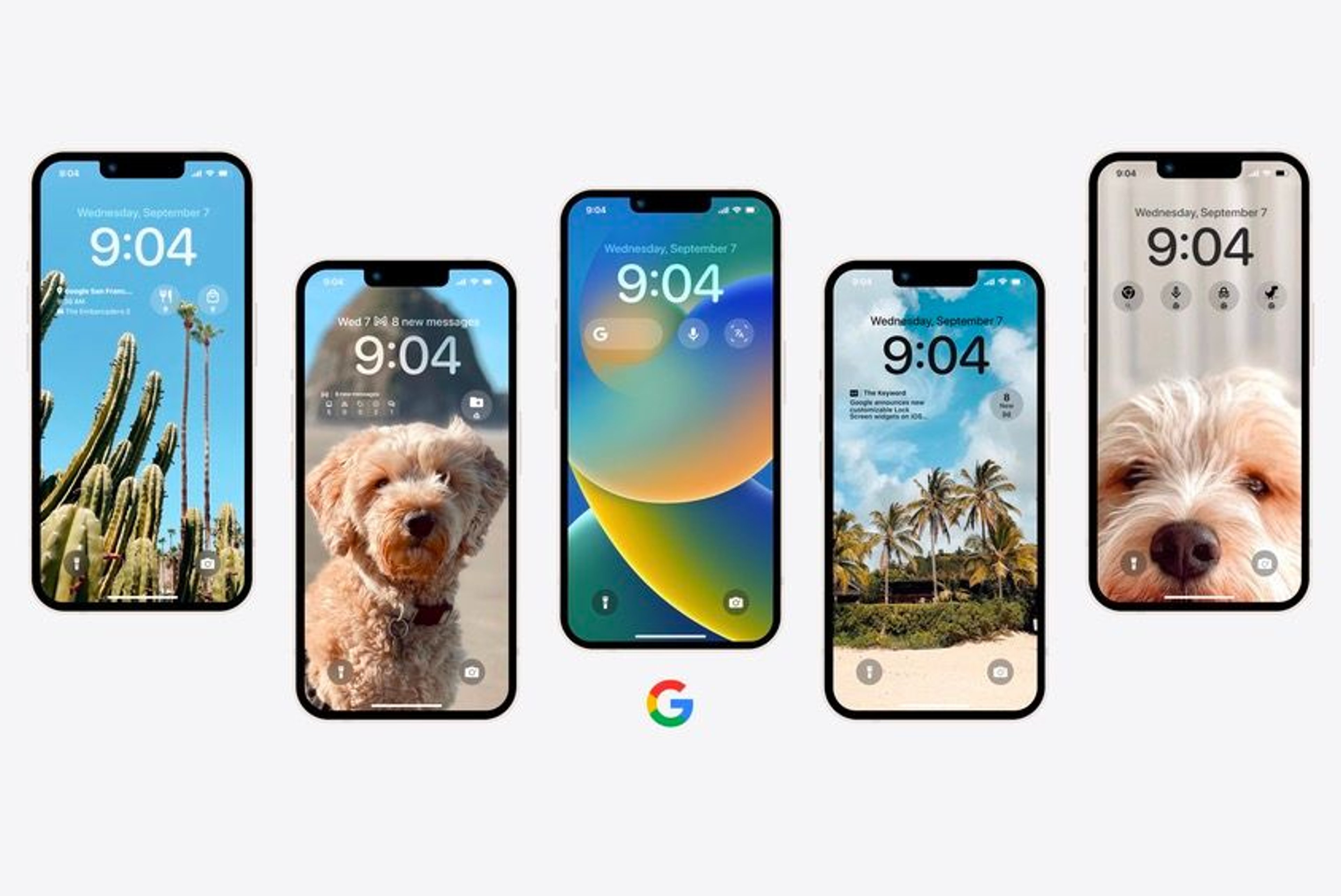 Google Unveils Lock Screen Widgets for Its Apps on iOS 16