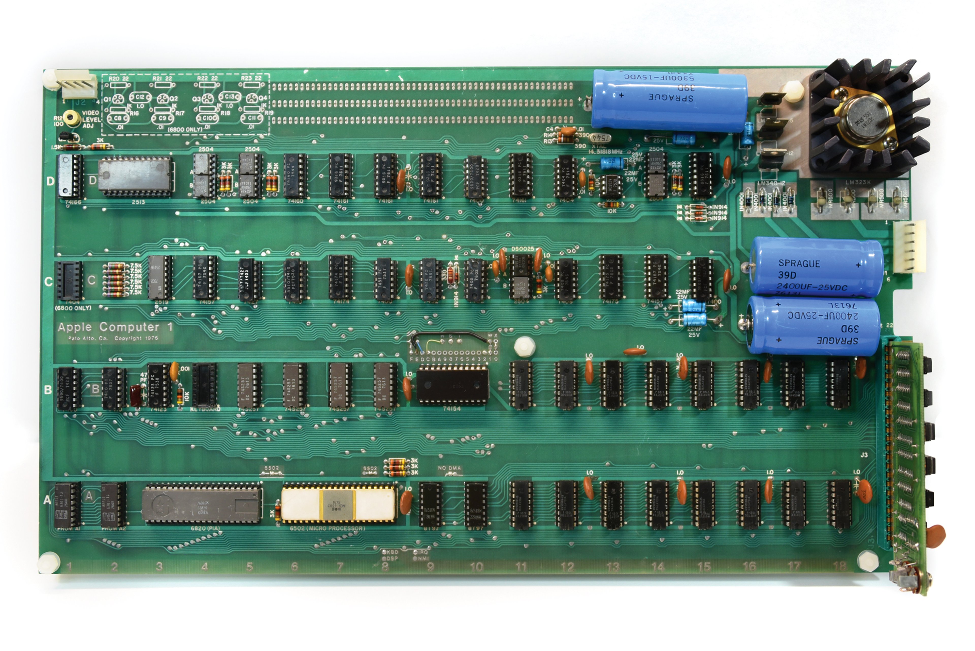 Apple-1 Computer Hand-Numbered by Steve Jobs Sells for $442,000 at Auction