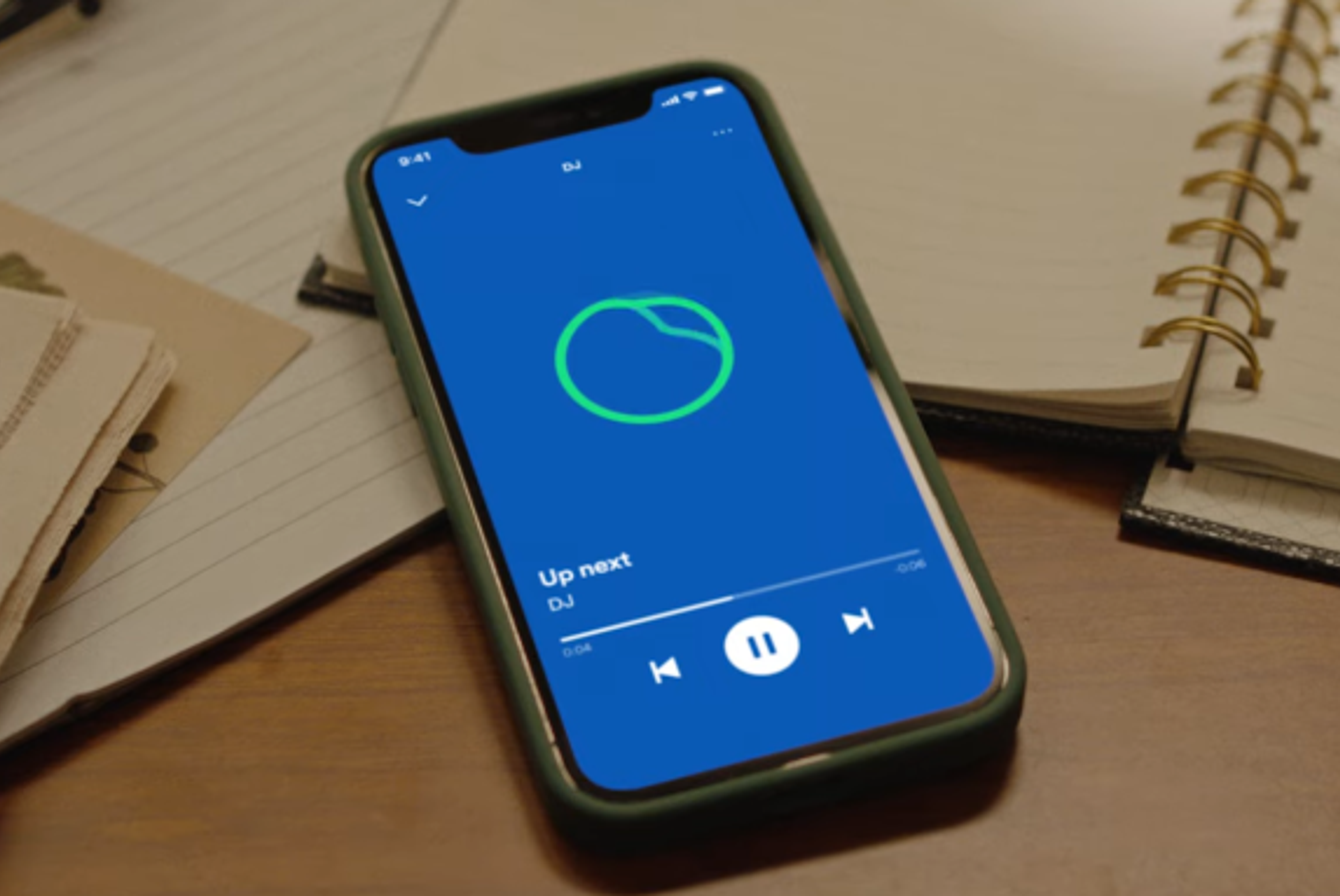 Spotify lauched a new AI DJ feature