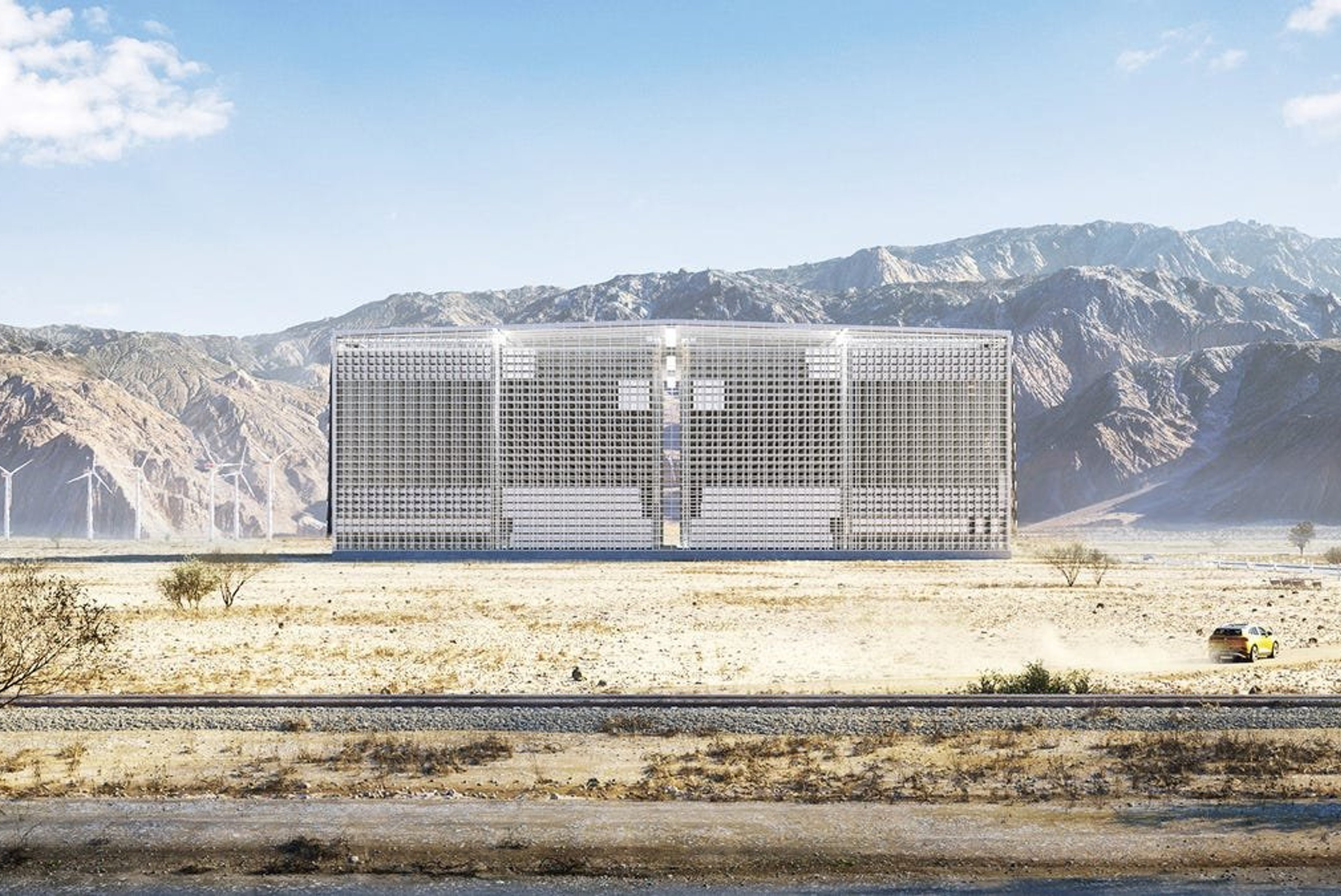 Facility stores energy with 24-ton brick lift system