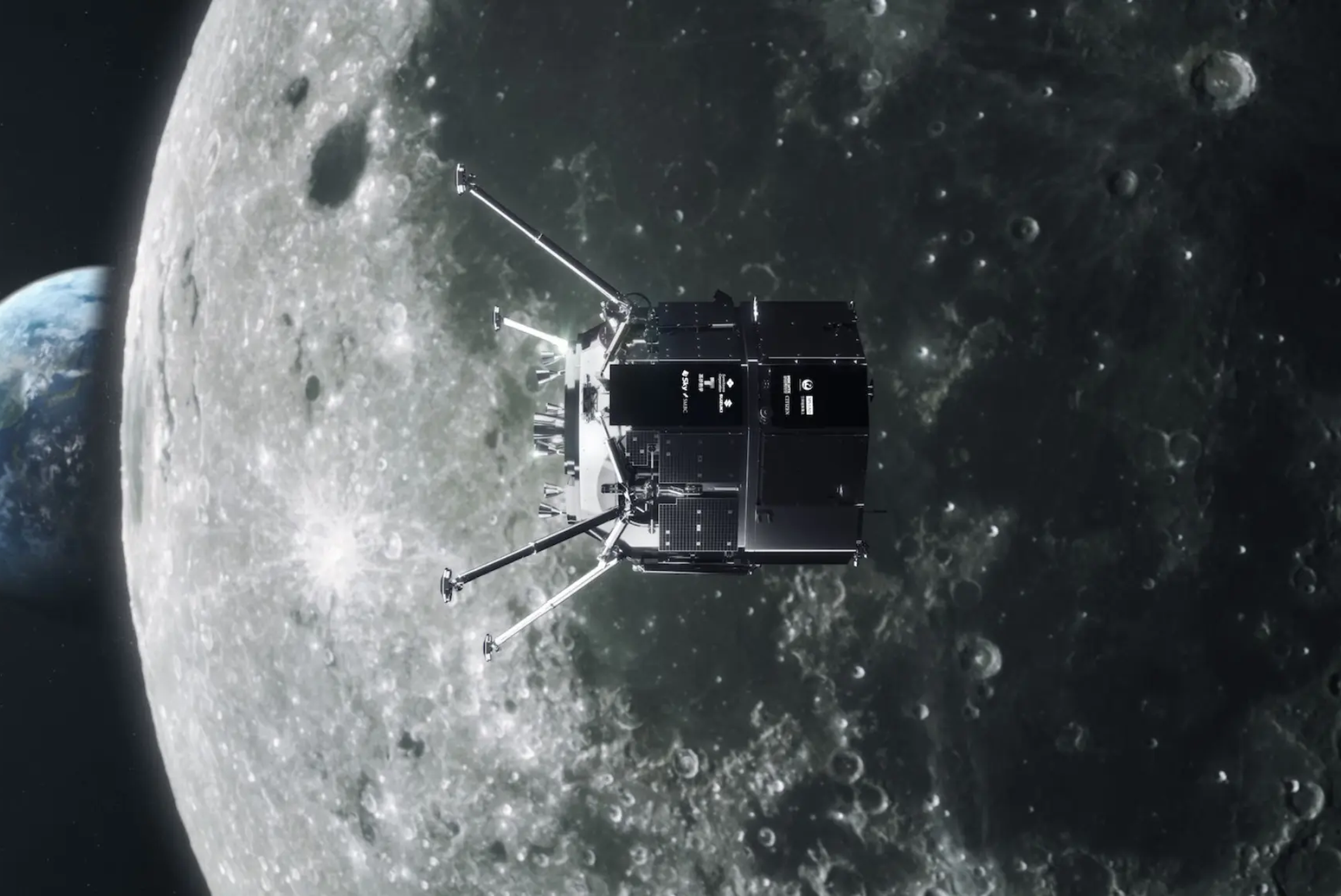 Private Japanese spacecraft makes first attempt to land on the moon carrying UAE rover