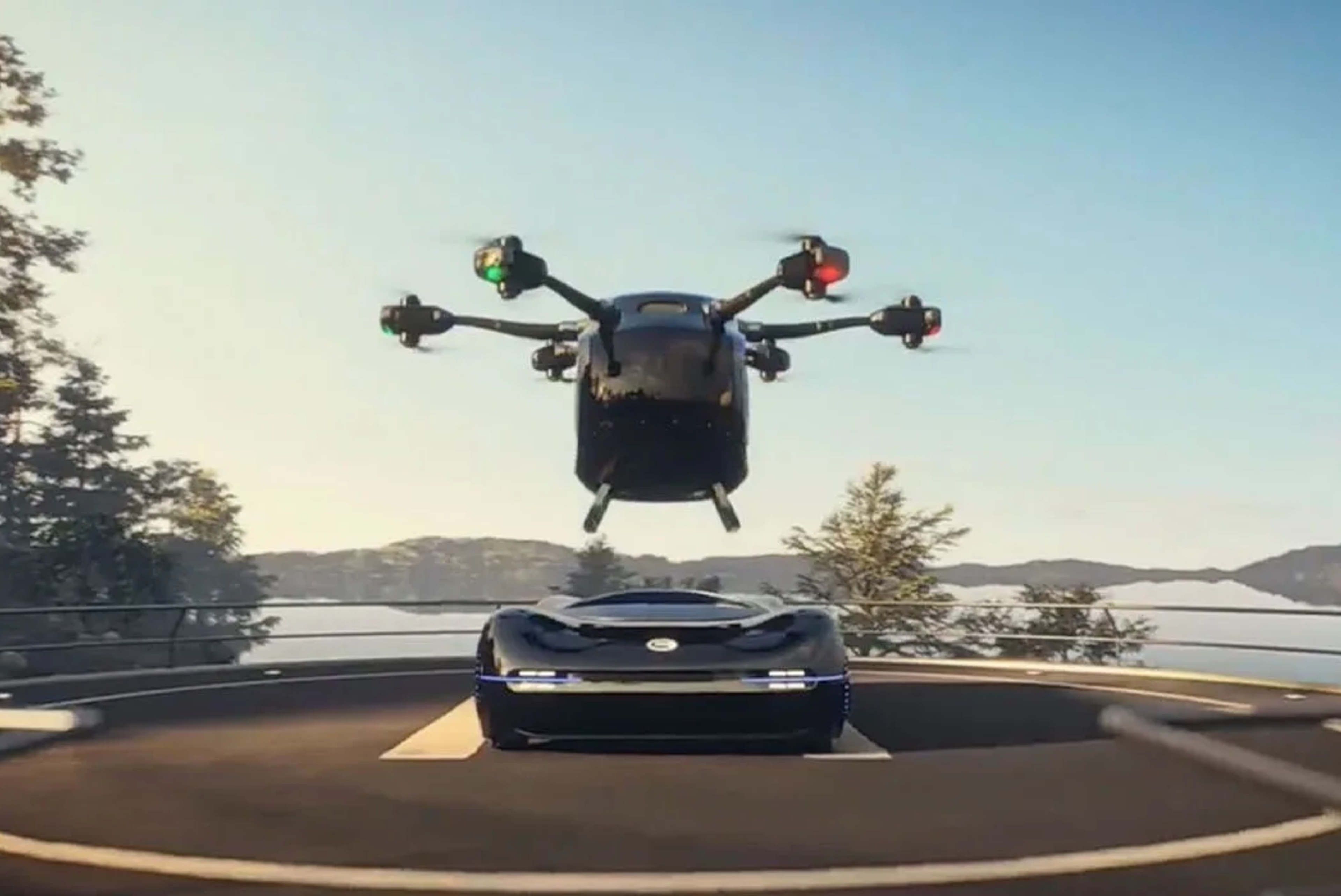 GAC unveils Gove: a futuristic eVTOL and car combo