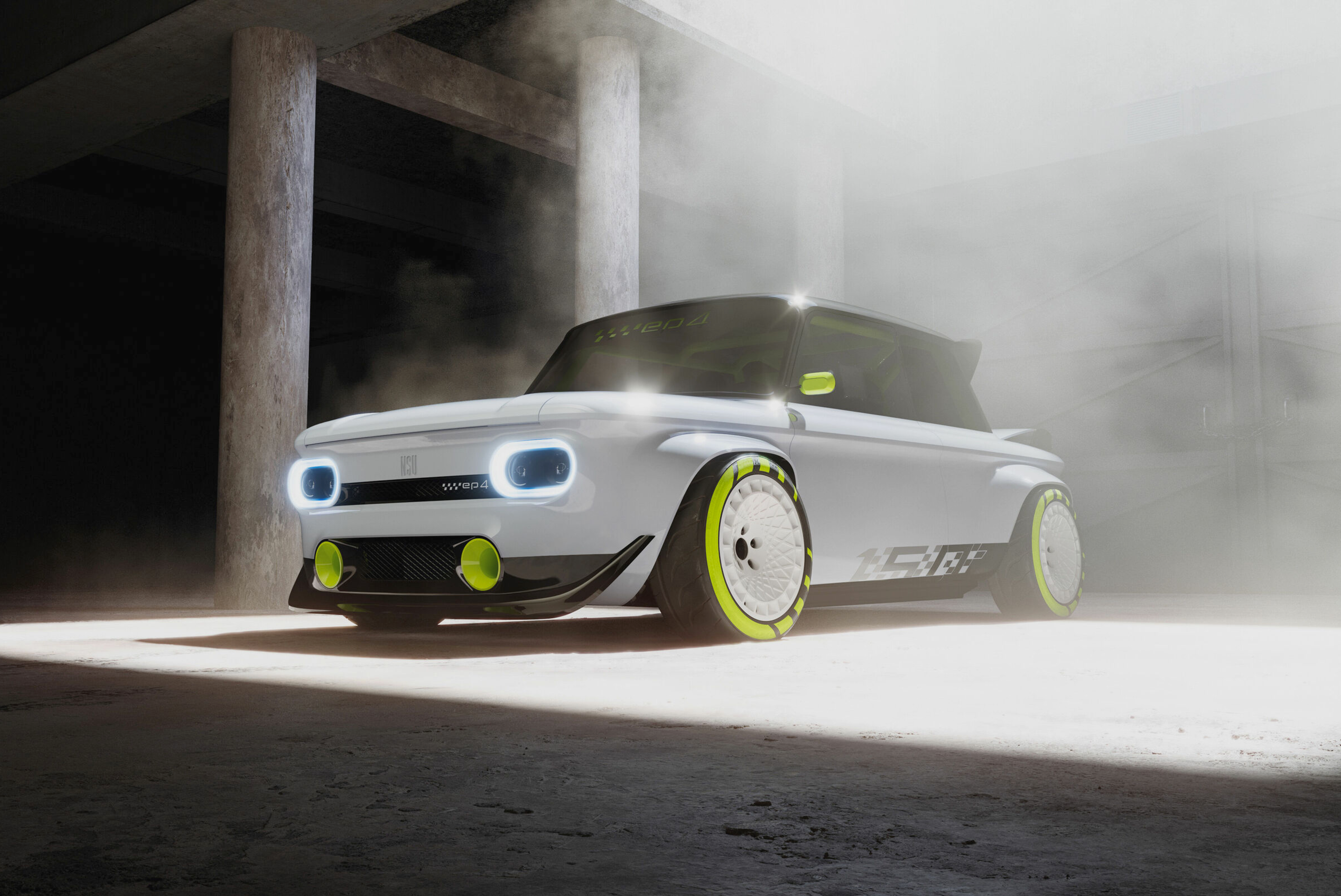 Audi trainees electrify the iconic NSU Prinz 4