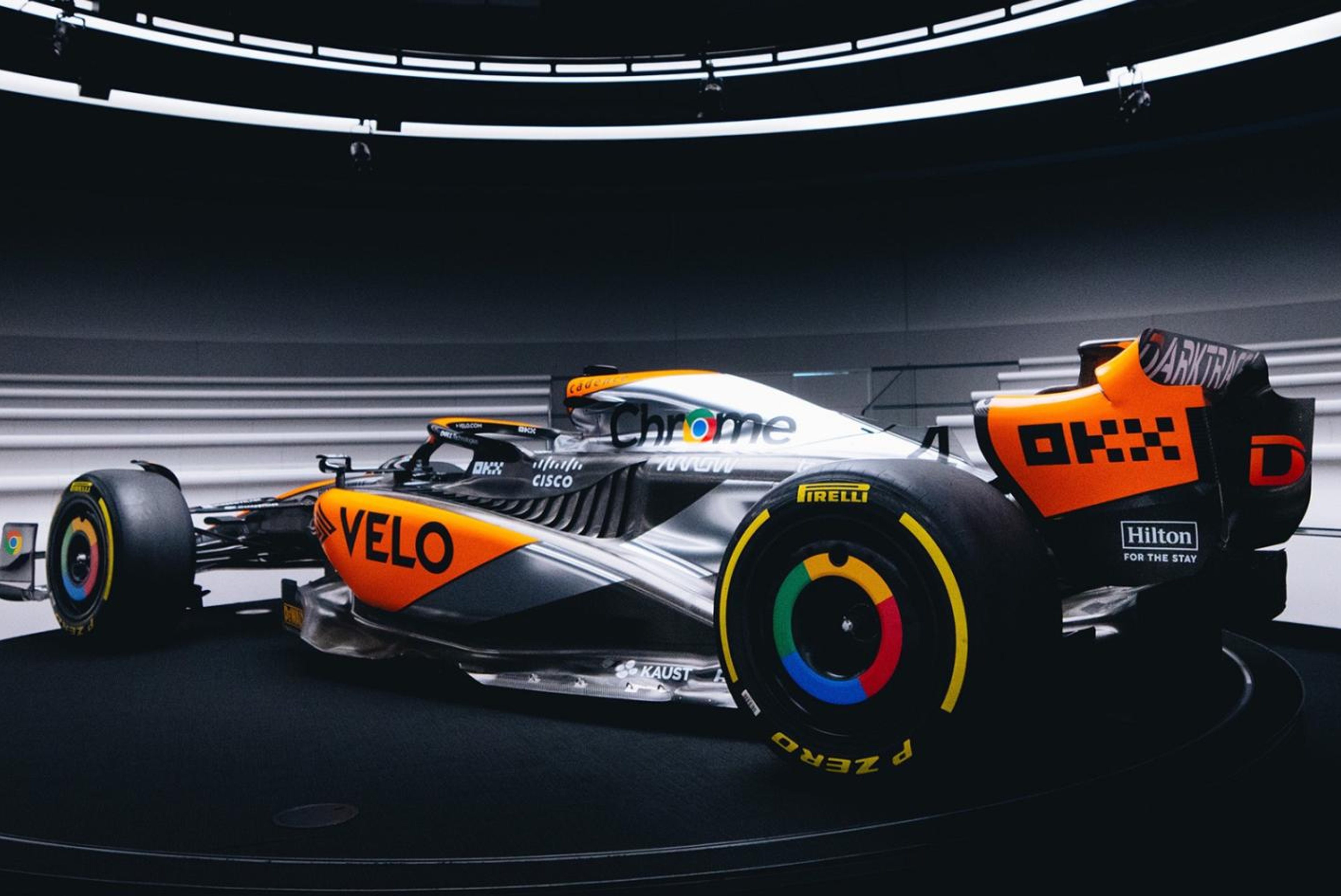 McLaren and Google present stunning Chrome livery for British Grand Prix