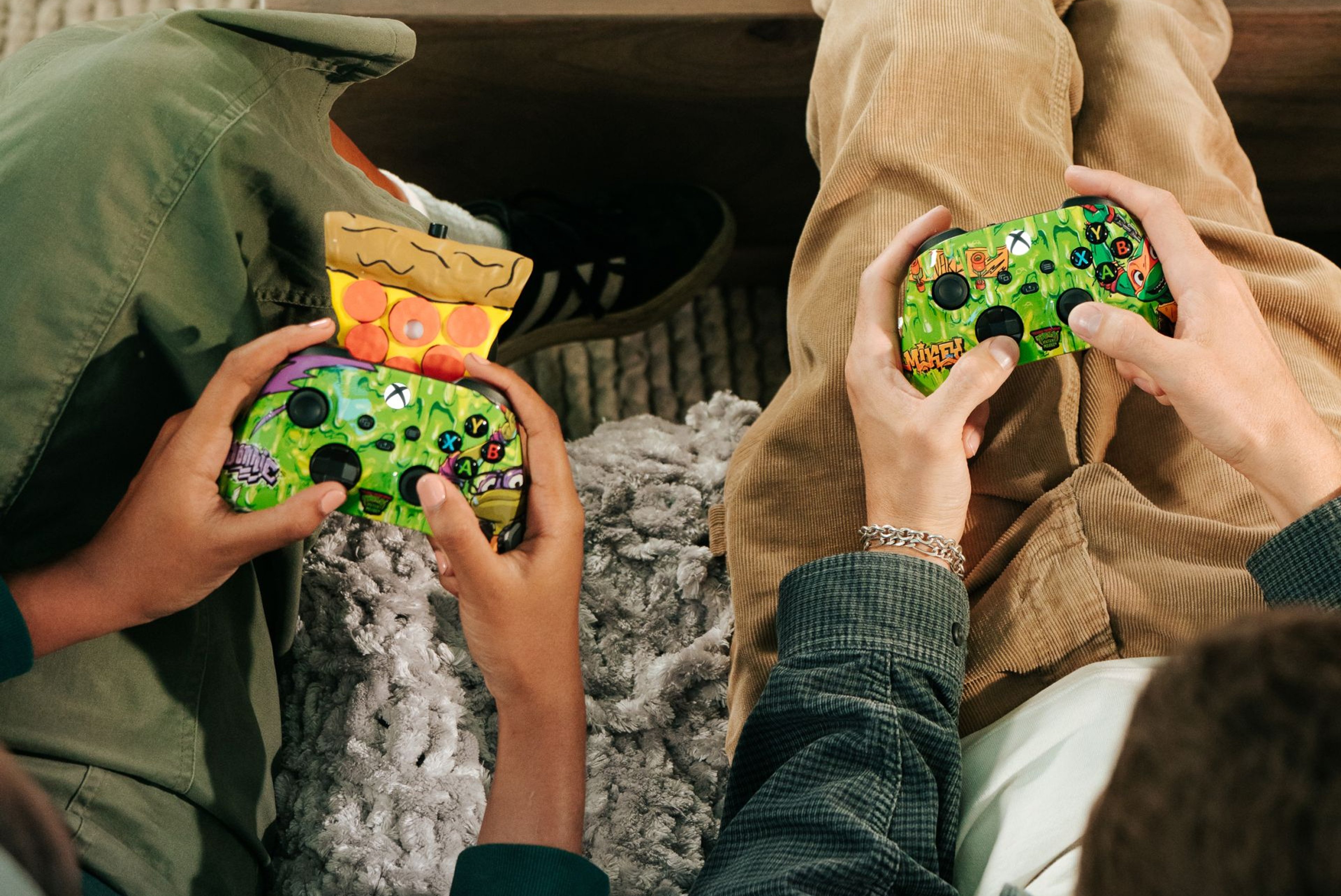 Microsoft unveils limited edition pizza-scented controllers