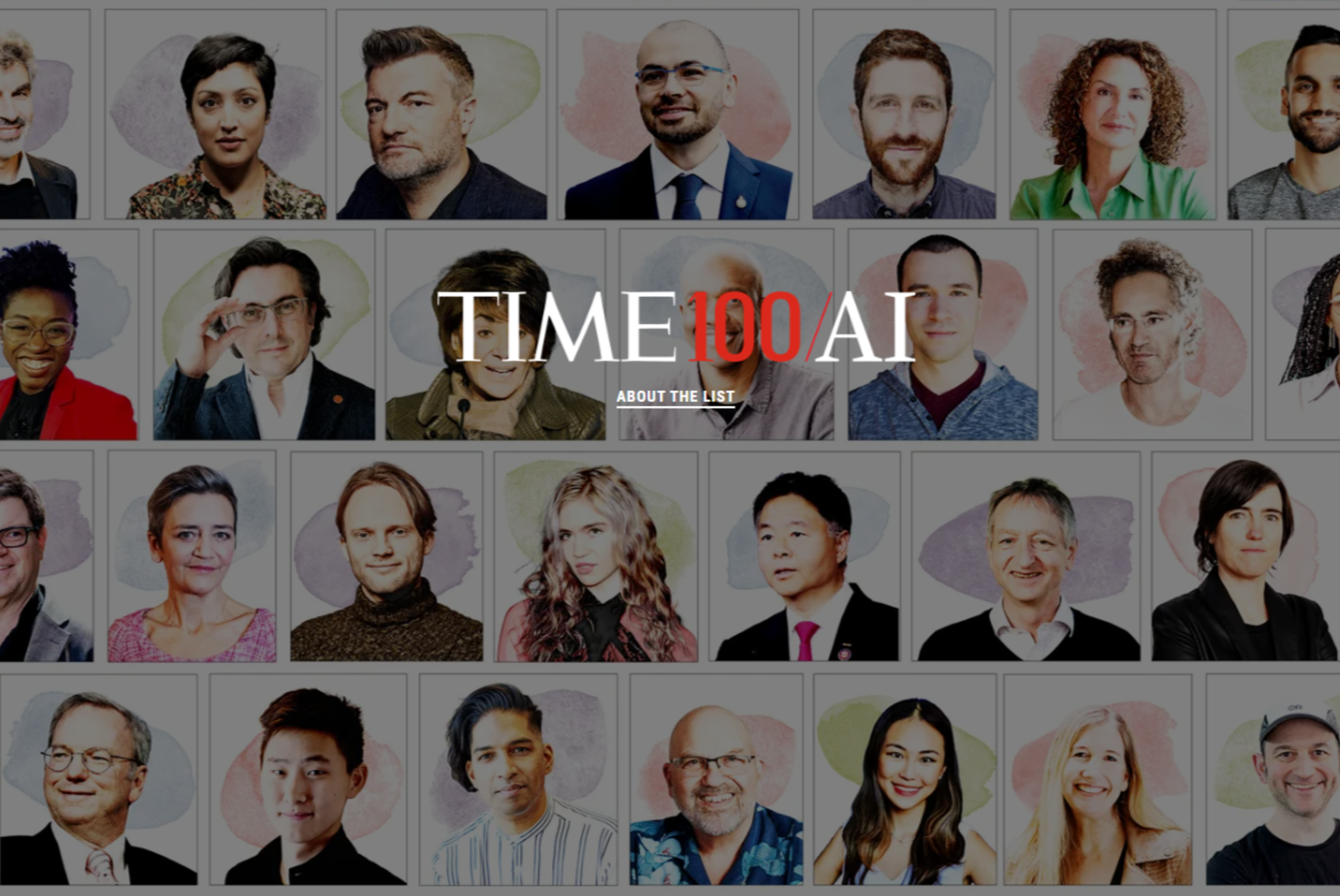 TIME magazine unveils its first-ever list of the most influential people in AI