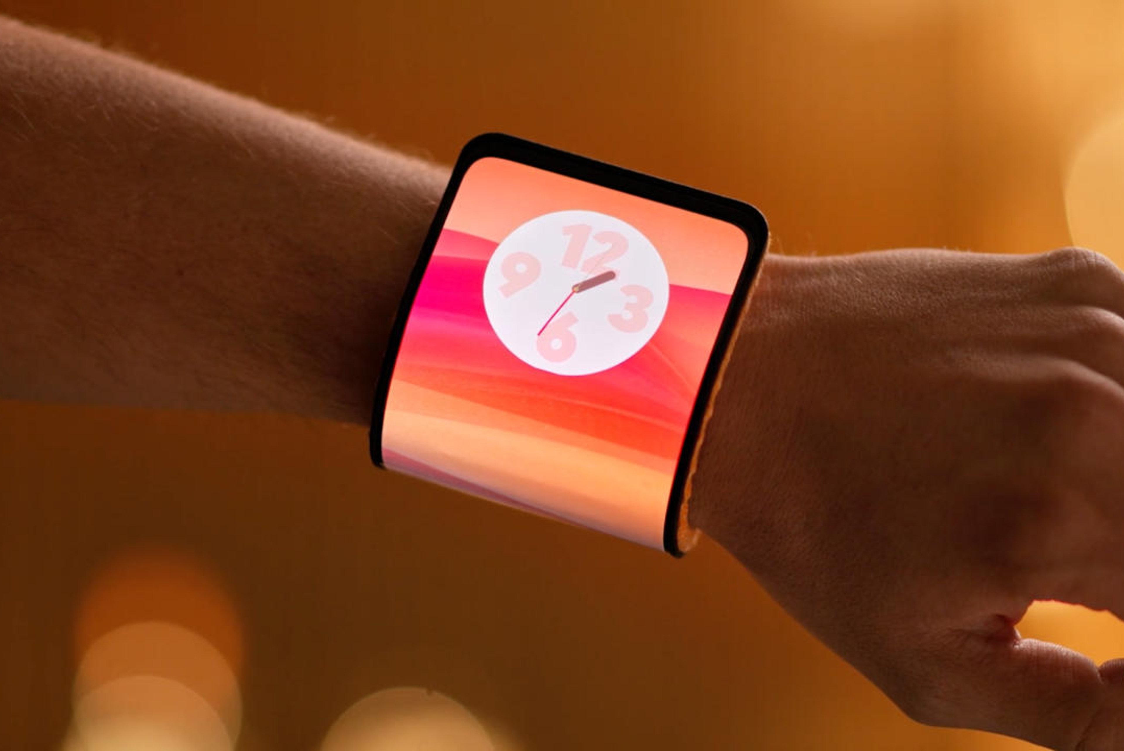 Motorola debuts wild slap bracelet phone concept at Lenovo Tech World '23