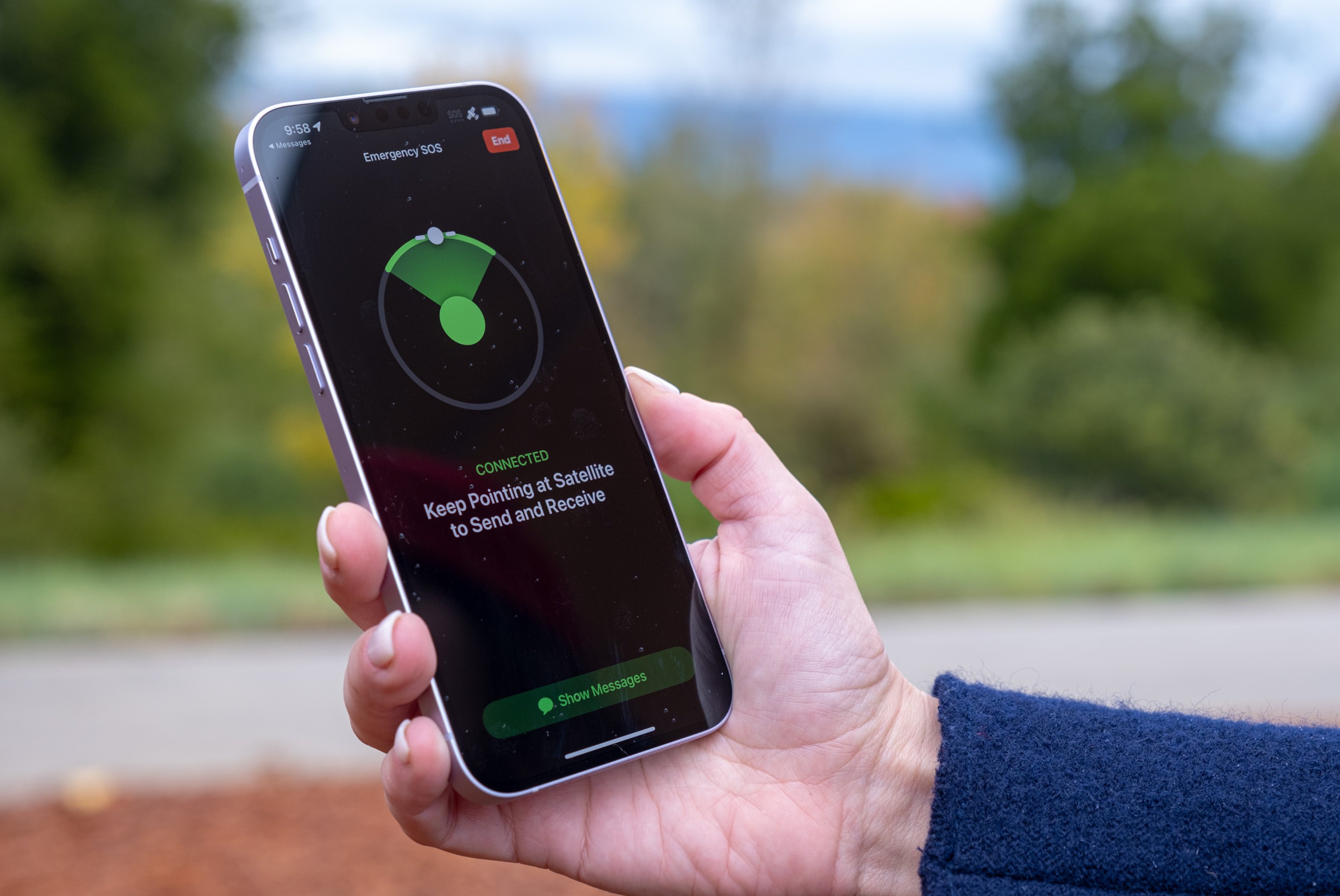 Apple's iPhone satellite system expands roadside assistance options