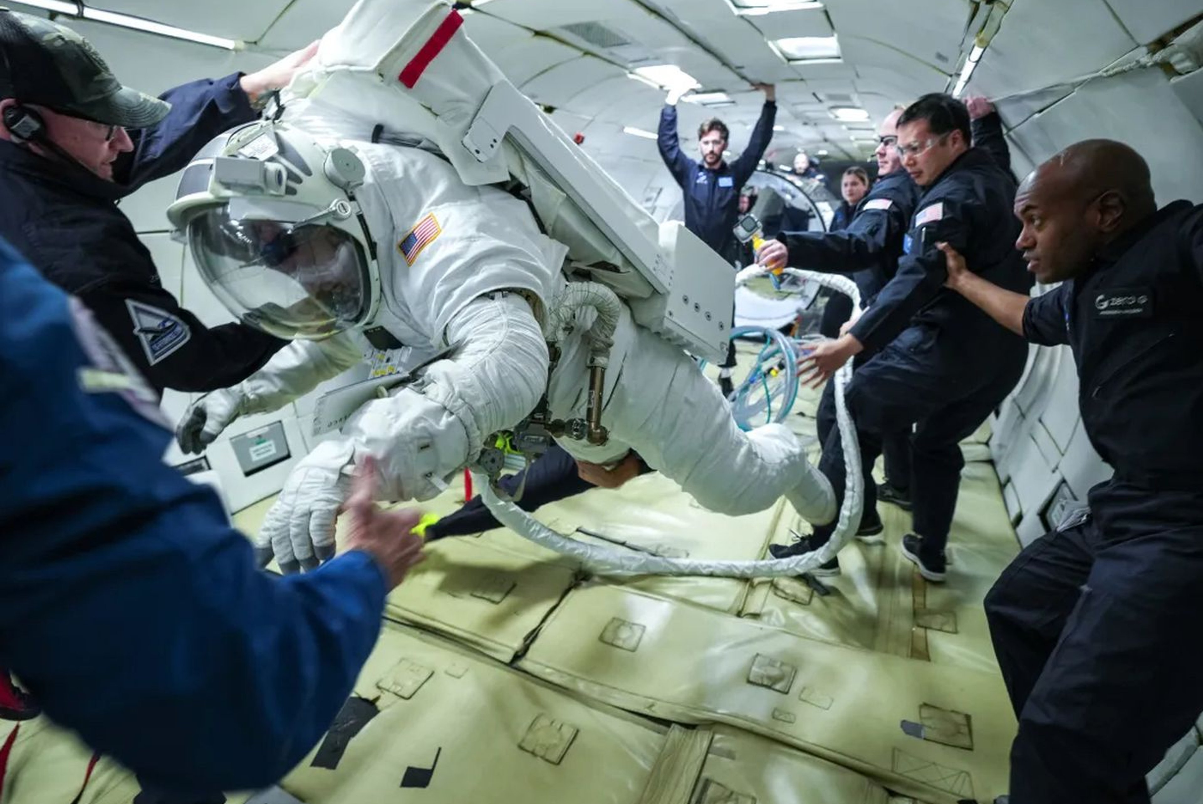 NASA’s next-gen spacesuit passes microgravity test