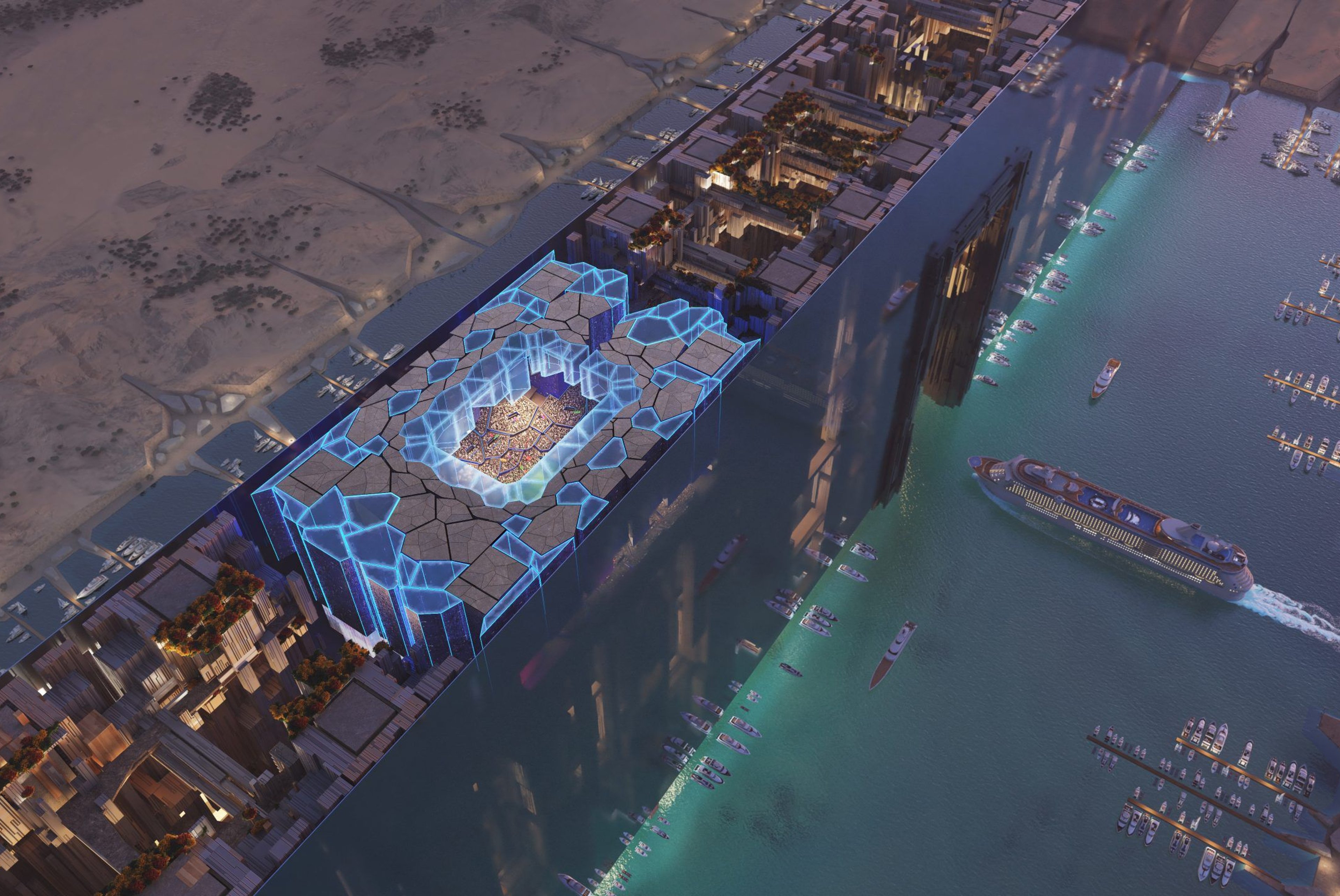 Saudi Arabia proposes futuristic World Cup Stadium