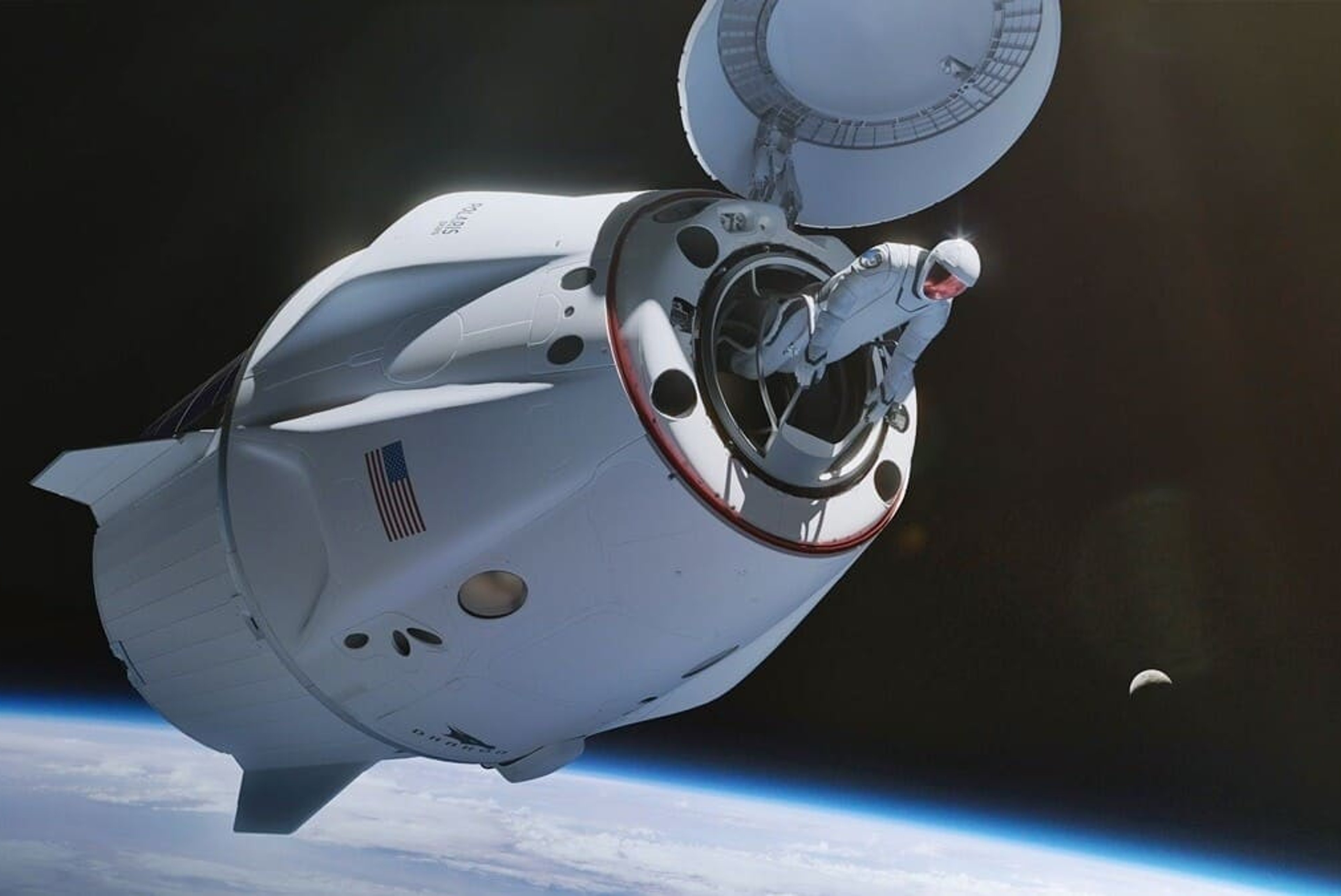 SpaceX launches private crew for historic spacewalk mission