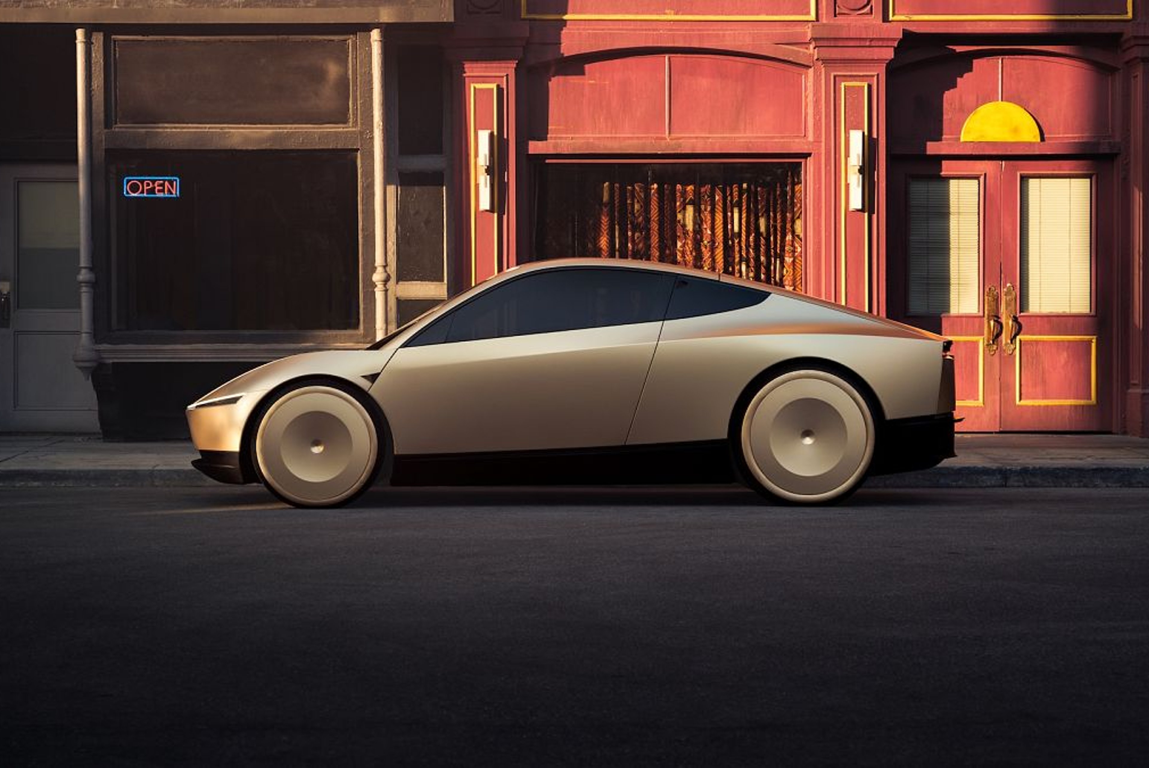 Tesla presents 'Cybercab' robotaxi at 'We, Robot' event