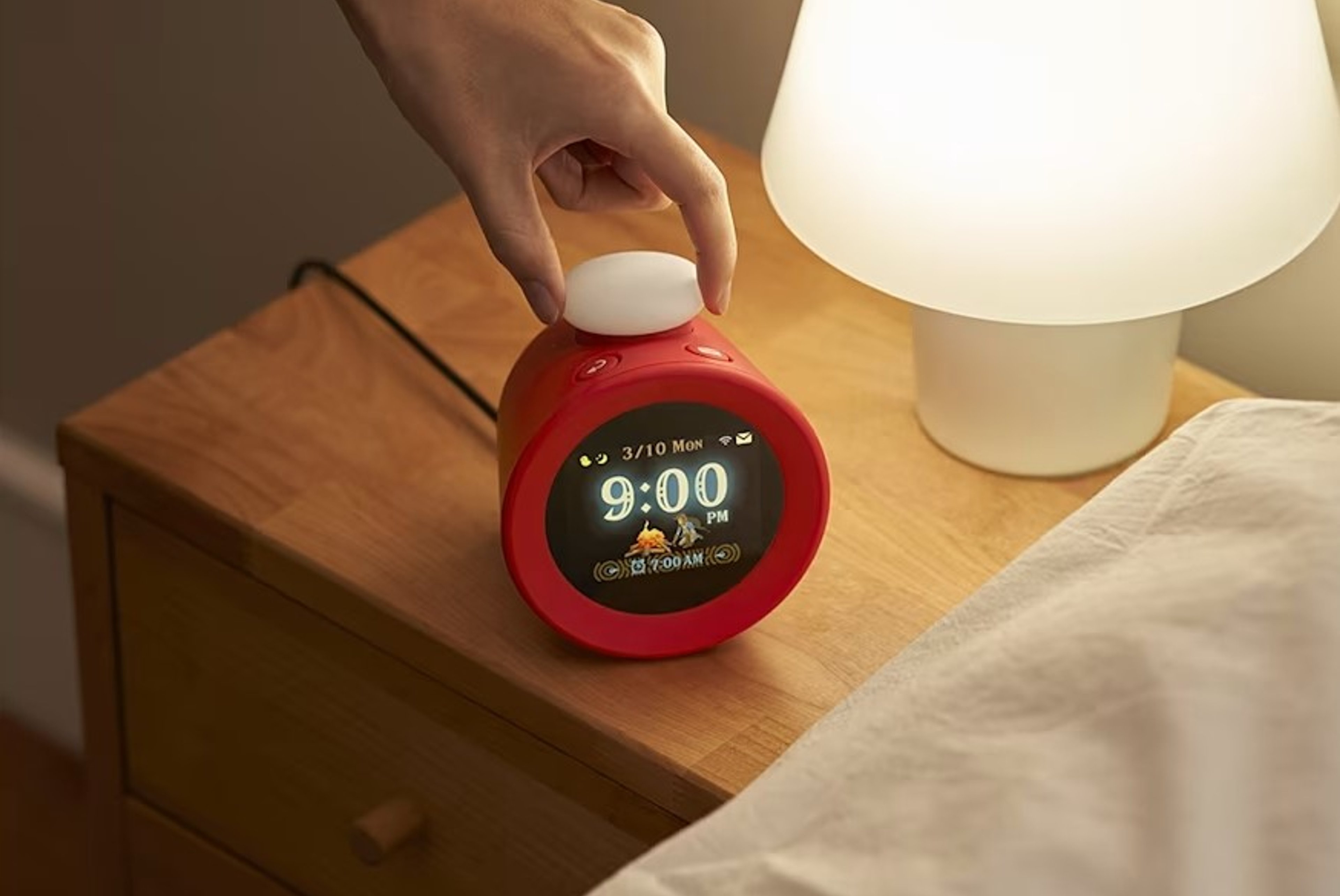 Nintendo unveils motion-controlled alarm clock featuring iconic game sounds