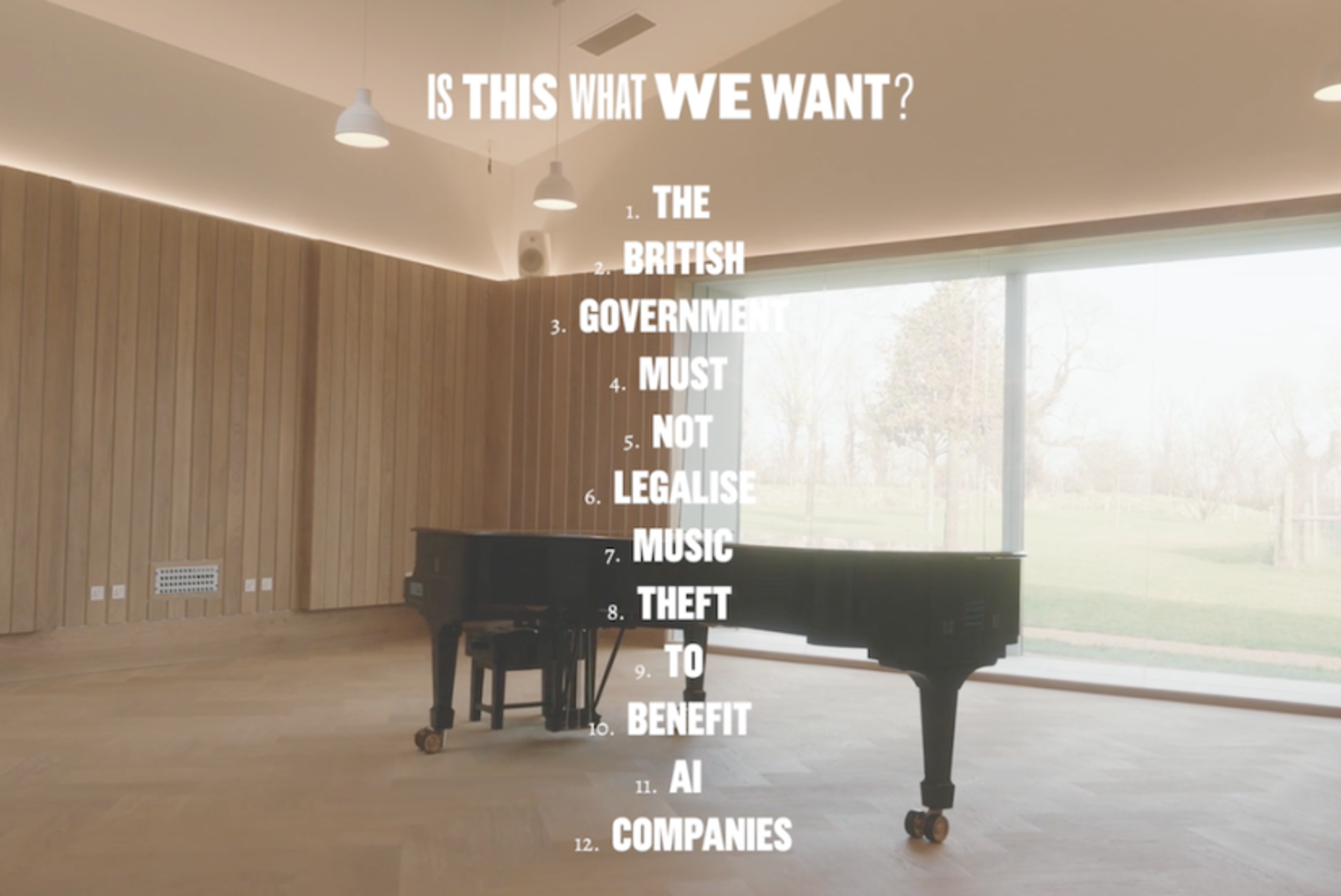 Over 1,000 British Musicians Release Silent Album in AI Protest