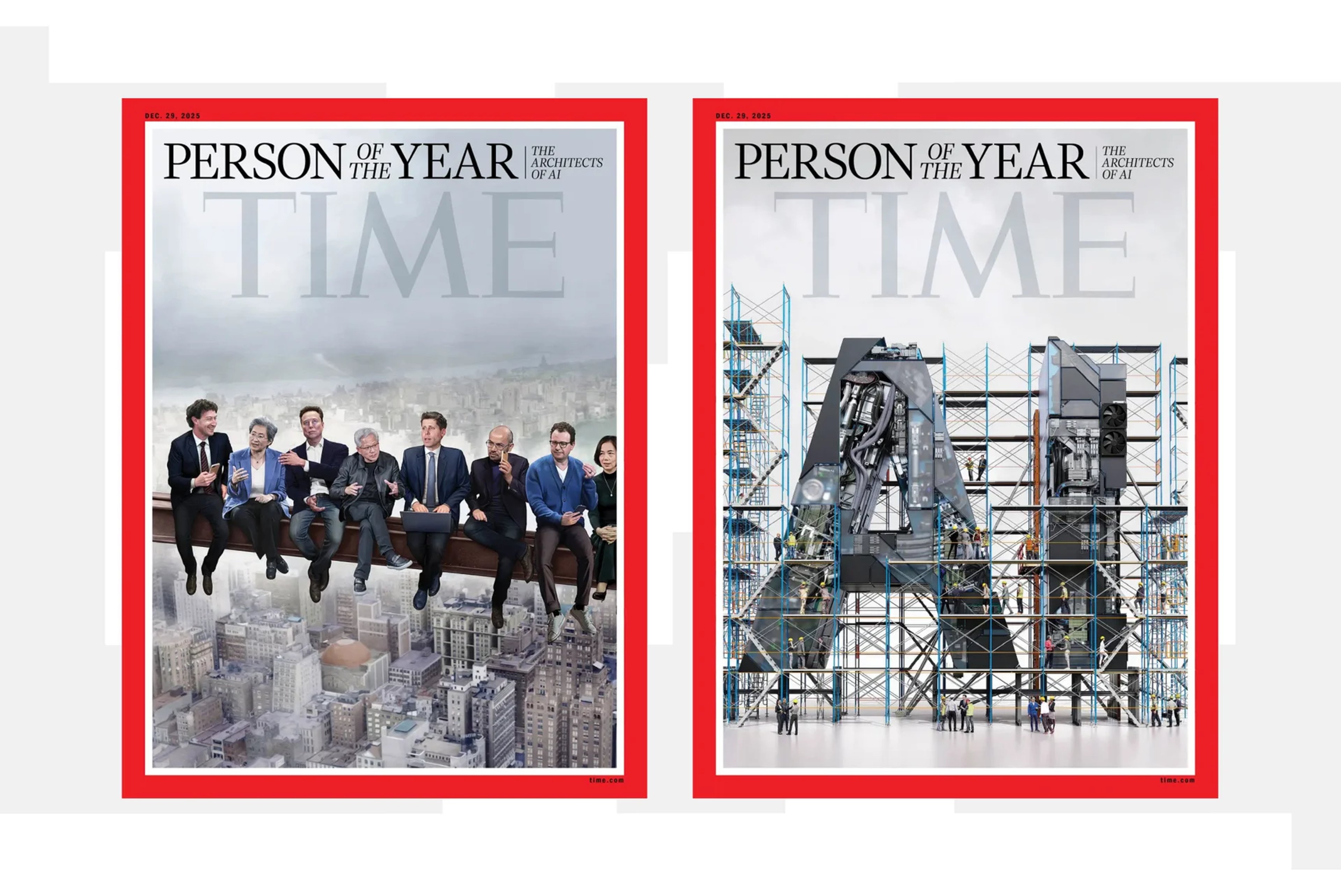 TIME names the “Architects of AI” as 2025 Person of the Year