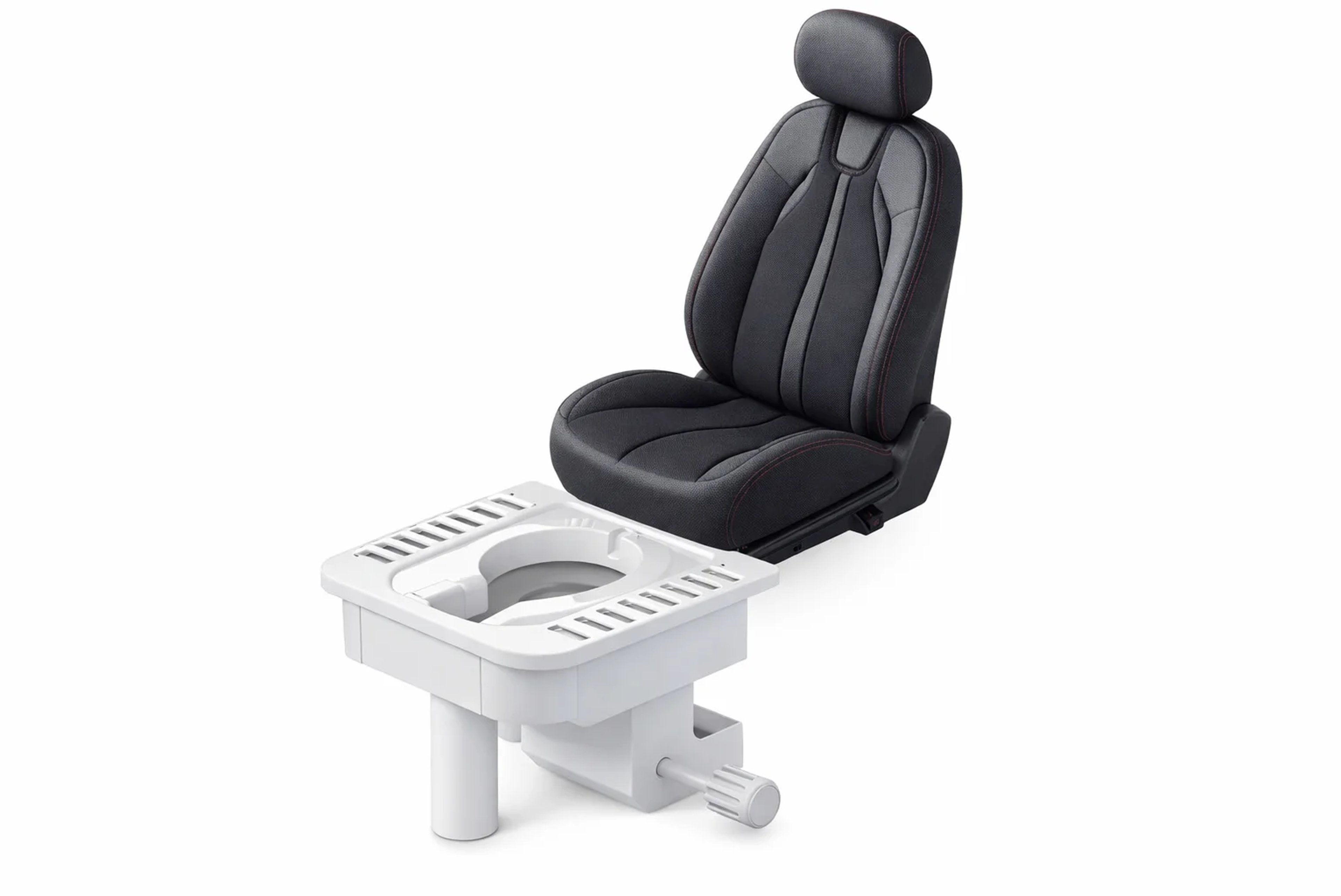 Chinese automaker patents built-in car seat toilet