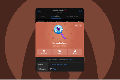 Protecting Telegram Gifts with Blockchain