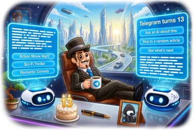 Telegram rolls out Welcome Messages, Buttons in Messages and Signed Gifts