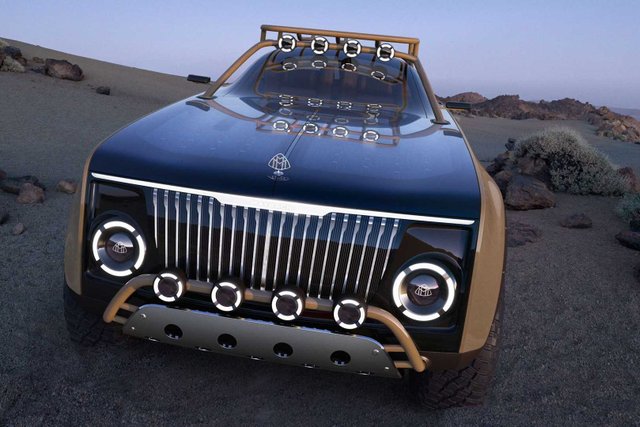 Solar-Powered and Six Metres Long Mercedes-Maybach off-roader