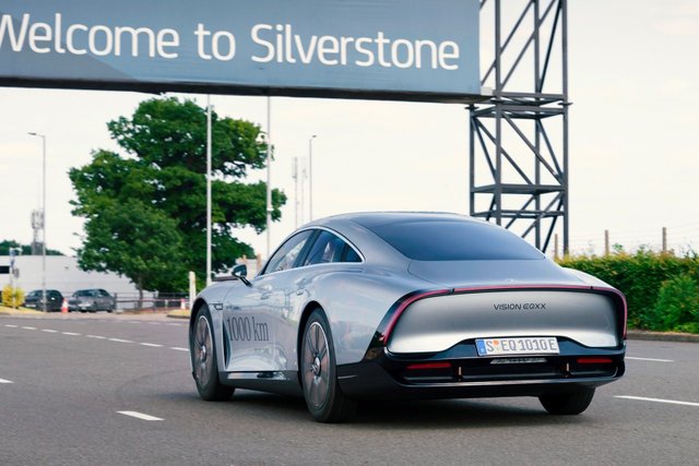 Mercedes EV Sets New Record