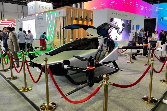 XPeng Shows its eVTOL at GITEX