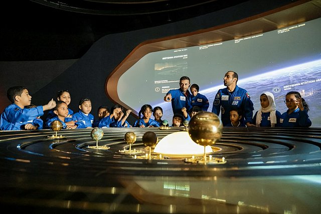 UAE Astronauts Inspire Young Spacewalkers at Dubai's Museum of the Future