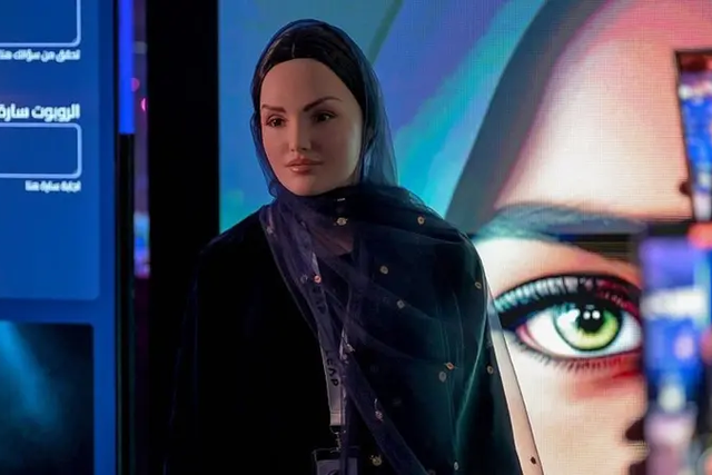 Sara, Saudi Arabia's first robot, speaks in multiple dialects