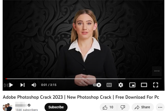 Hackers employ AI to generate YouTube videos with links to stealer malware