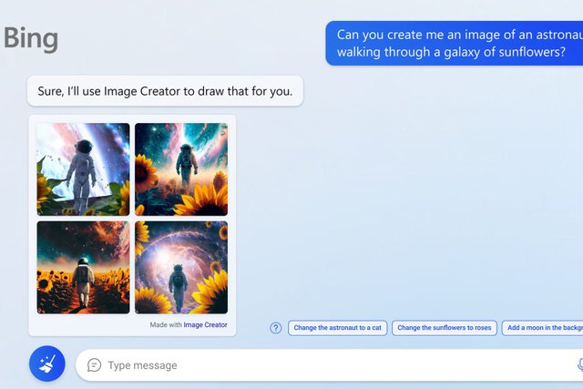 Microsoft’s Bing search engine is now offering an AI-powered image creation feature called Bing Image Creator