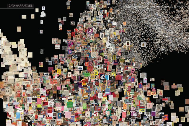 A vast collection of The Museum of Modern Art in the mind of a machine