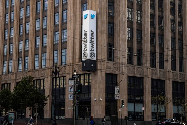 Elon Musk's latest prank: Painting over Twitter sign at SF HQ, changing it to 'Titter'