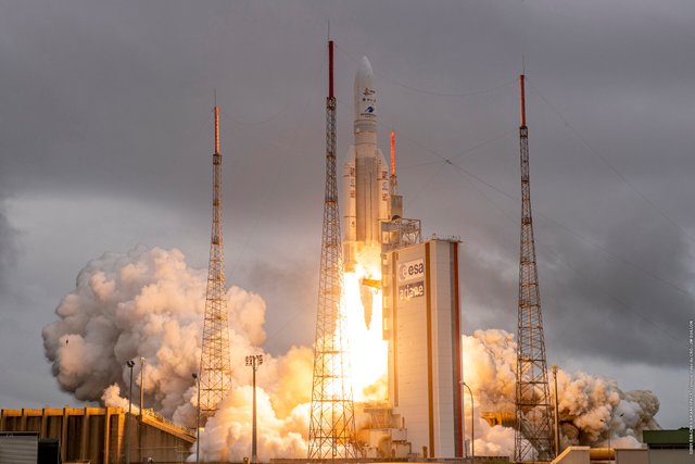 European Space Agency's Juice probe begins epic journey to Jupiter's Moons in search for signs of life