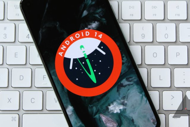 New Android 14 beta features background-matching back arrow