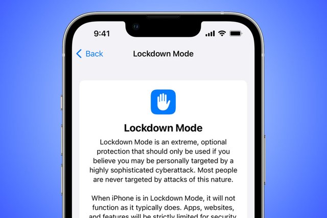 NSO spyware was blocked by Apple's high-security mode