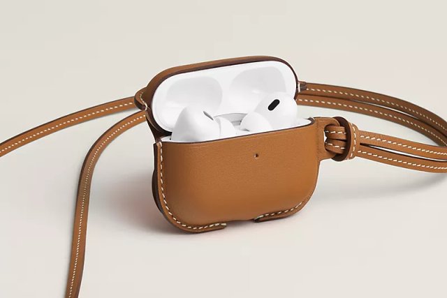 Hermès unveils leather AirPods Pro case and lanyard