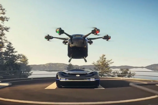 GAC unveils Gove: a futuristic eVTOL and car combo