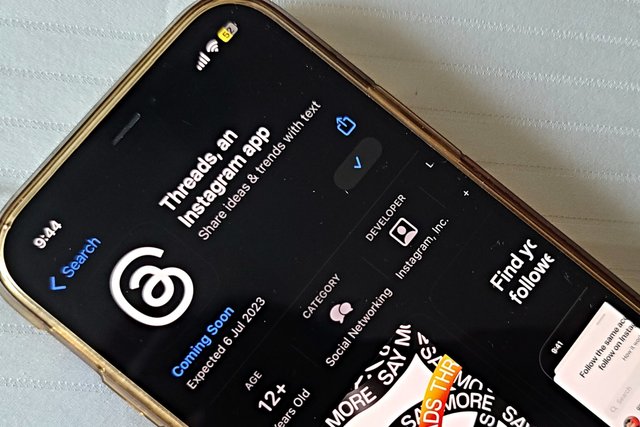 Meta's text-based social media app 'Threads' available for pre-order on App Store