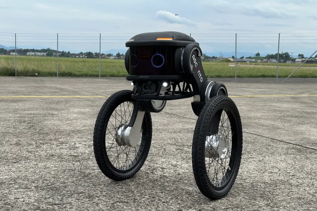 Ascento's autonomous robots are designed to assist security guards
