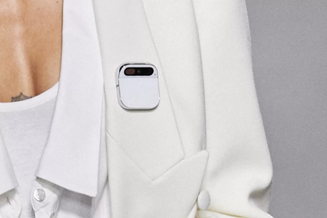 Humane unveils its avant-garde 'Ai Pin' wearable at Paris fashion show