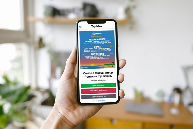 Instafest introduces feature to create music festival posters through playlist links