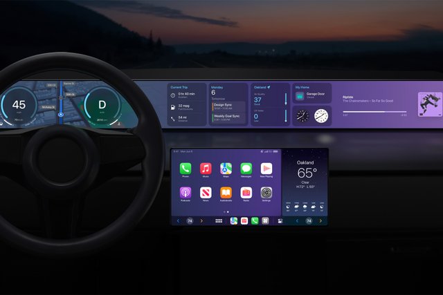 Aston Martin and Porsche showcase next-gen Apple CarPlay for 2024 models