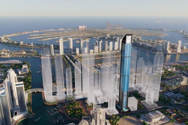 London Gate introduces Franck Muller Aeternitas tower, world's tallest branded residential clock tower