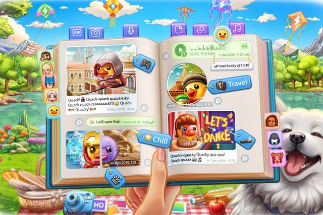 Telegram presents 10 new features
