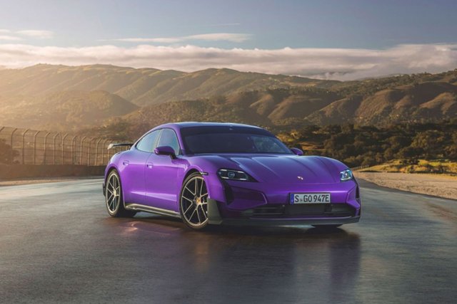 Porsche Taycan Turbo GT breaks new lap record at Laguna Seca