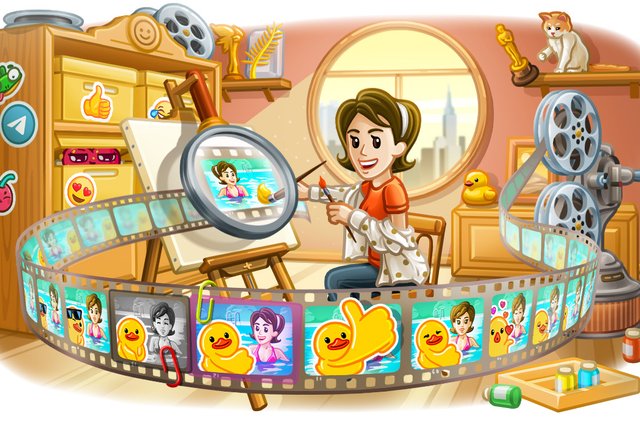 Telegram unveils a unique editor for creating stickers